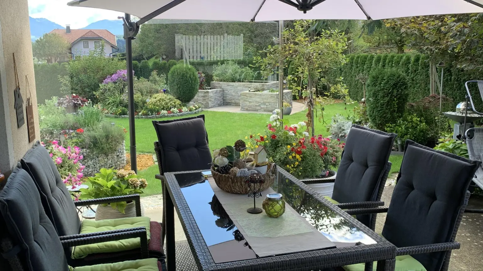 wundervolle Terrasse