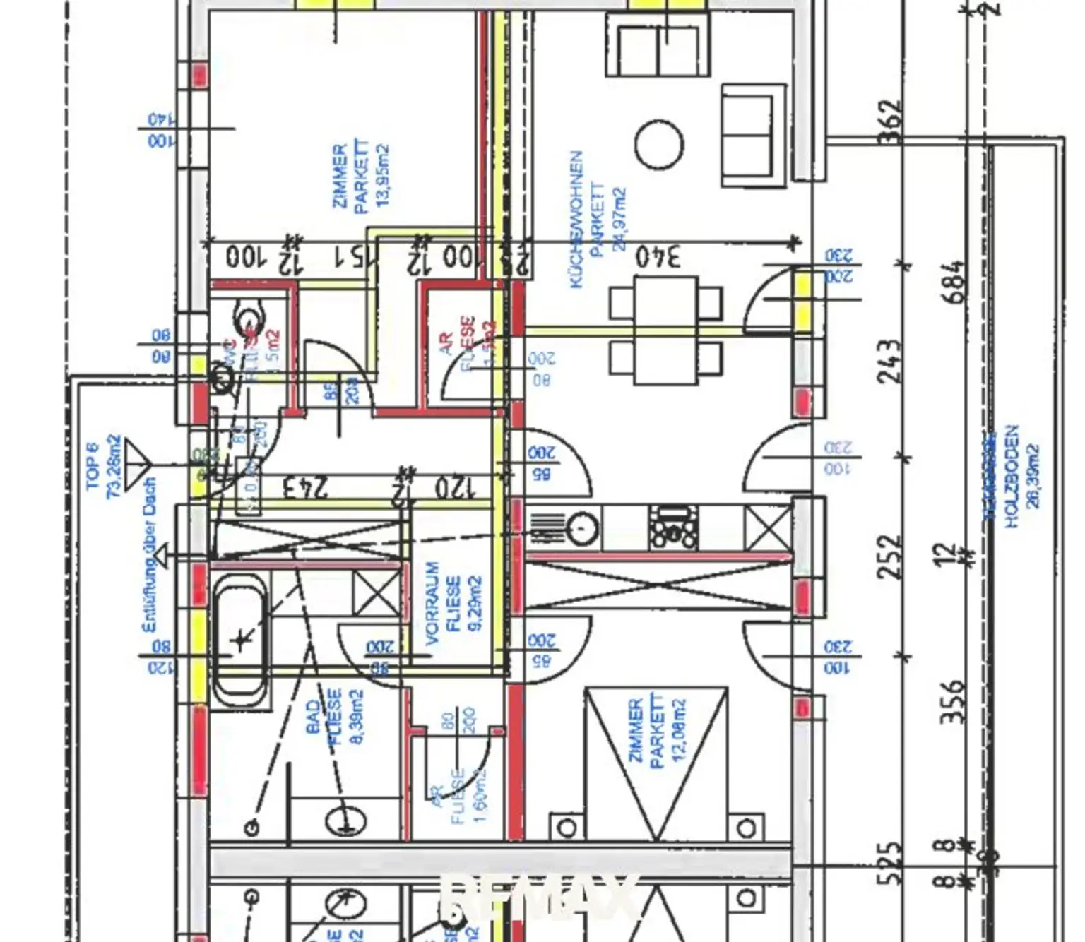Grundriss schematisch