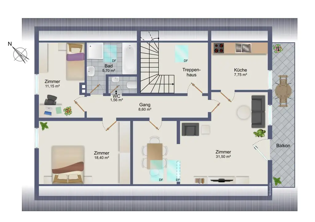 Villenviertel Frohnleiten – Sanierungsbedürftiges Einfamilienhaus in ruhiger Aussichtslage