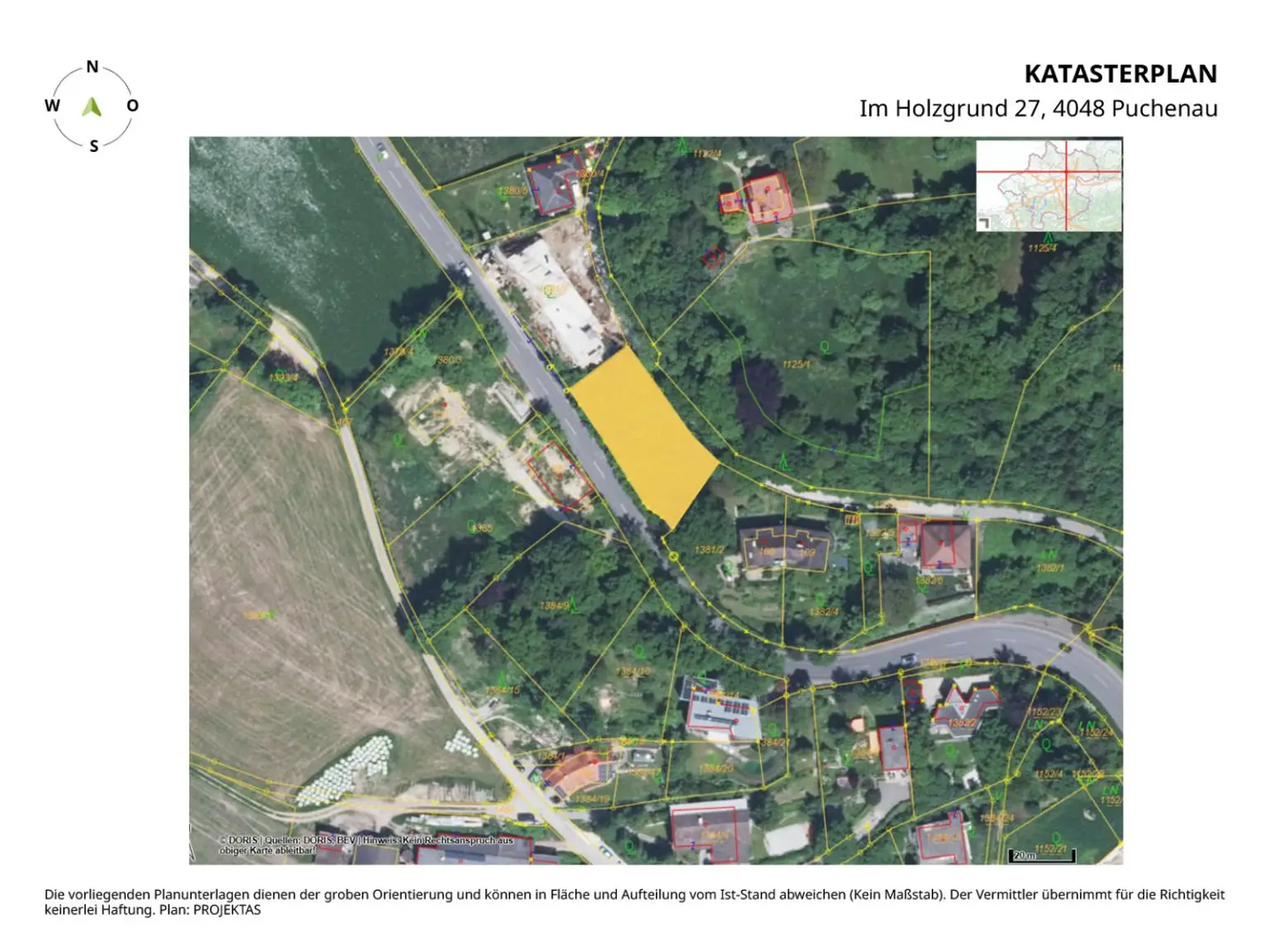 Pöstlingberg: Baugrund mit herrlichem Ausblick