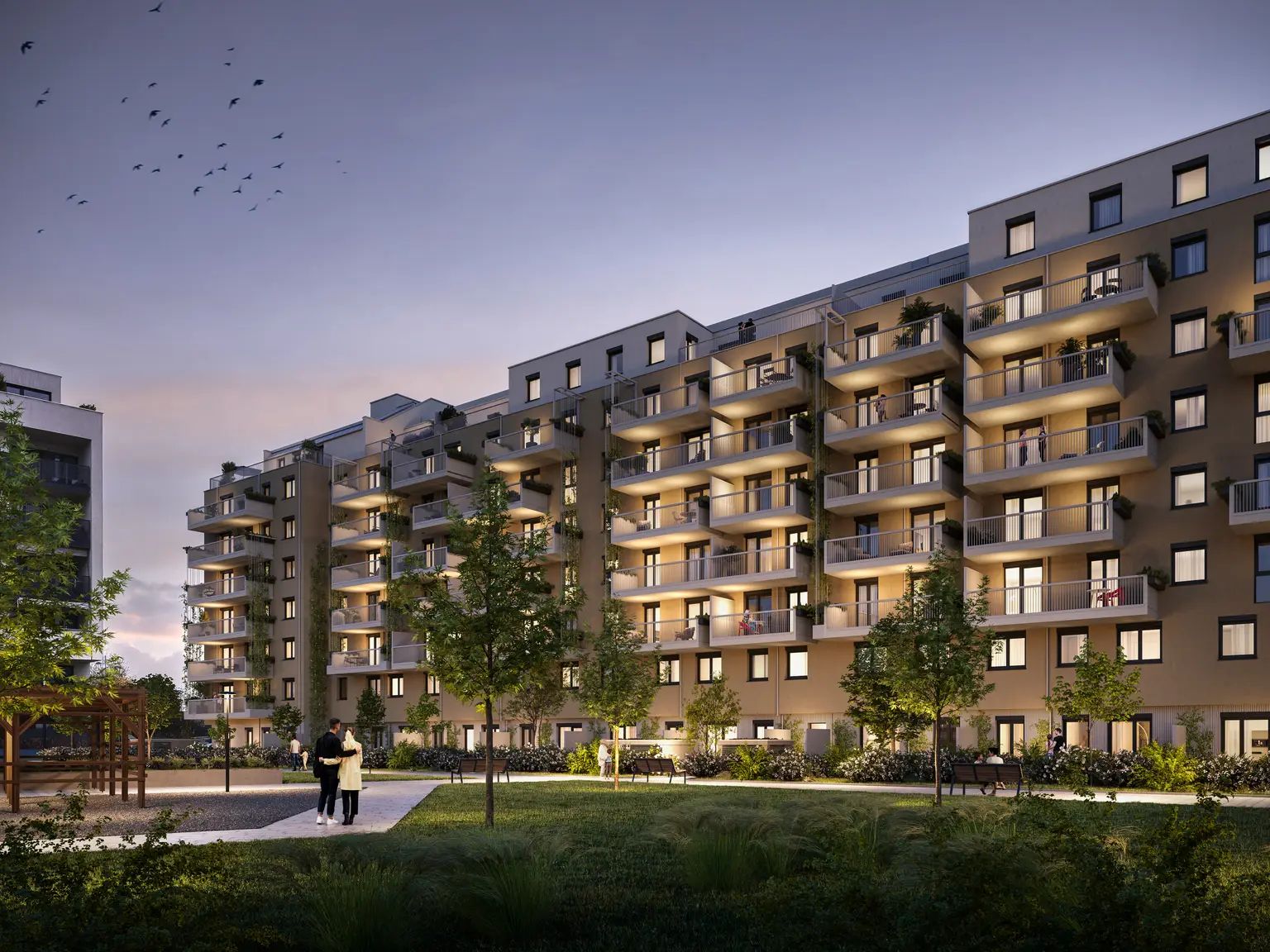 Traumhaftes Neubauprojekt in Wien-Donaustadt - Modern / Freiflächen / Top-Ausstattung (Provisionsfrei !)