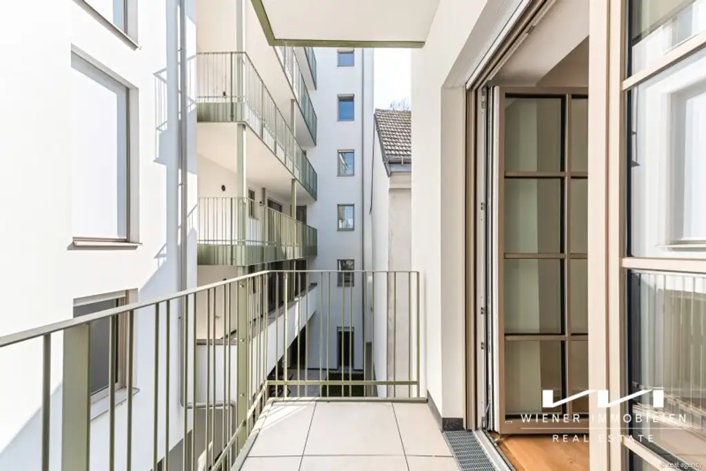 Loftartige 4 Zimmer Wohnung in der Hutfabrik - Erstbezug mitten in Wieden