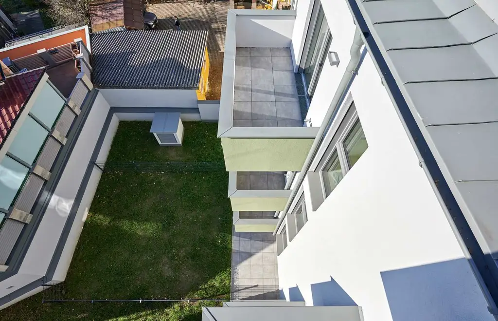 Ankommen & Aufatmen – 3-Zimmer-Balkonwohnung nähe Donau - 
Erstbezug in Hoflage