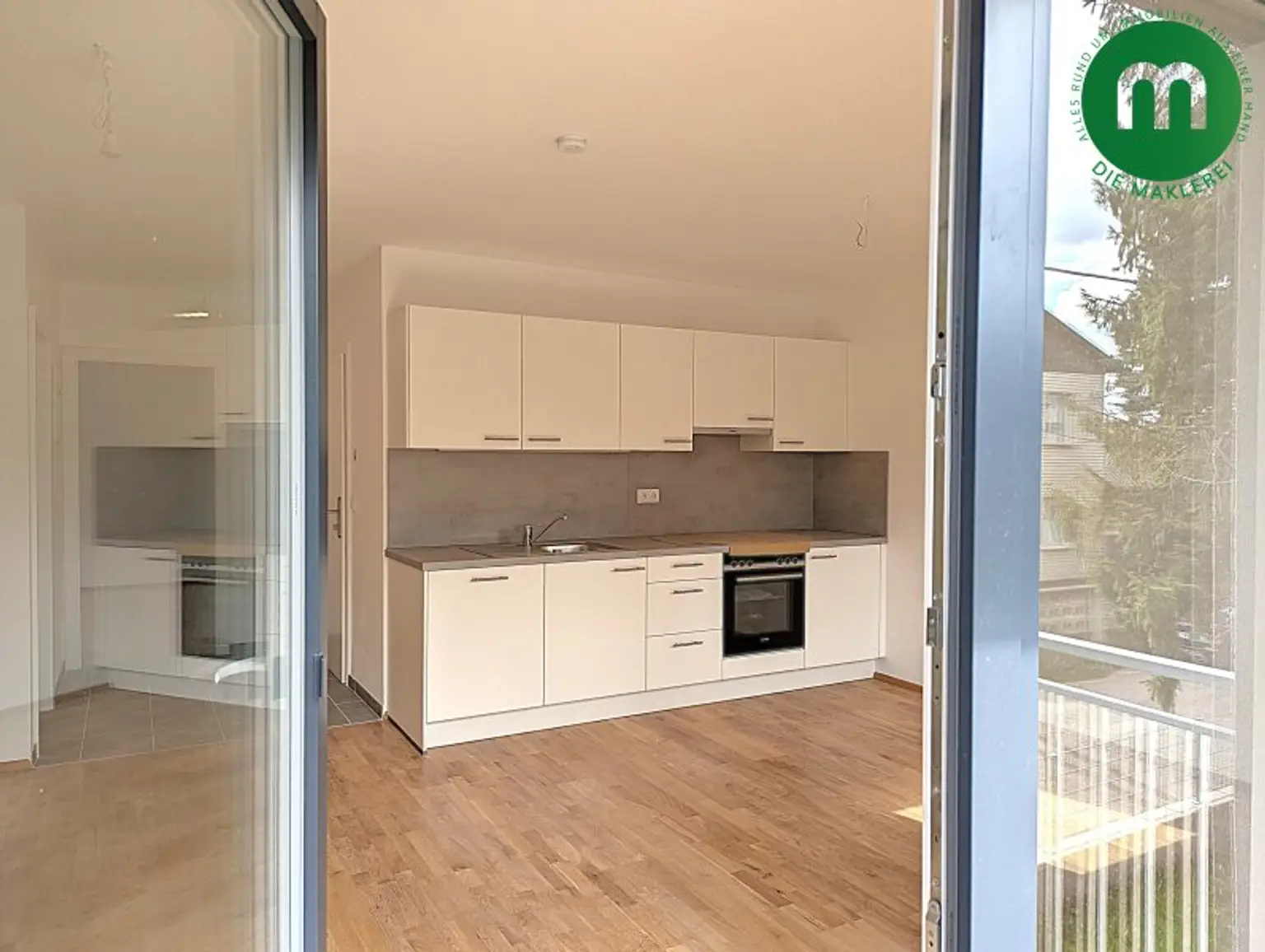 Ihr Rückzugsort im Grünen – Neubauwohnung mit Balkon beim Mühlwasser
