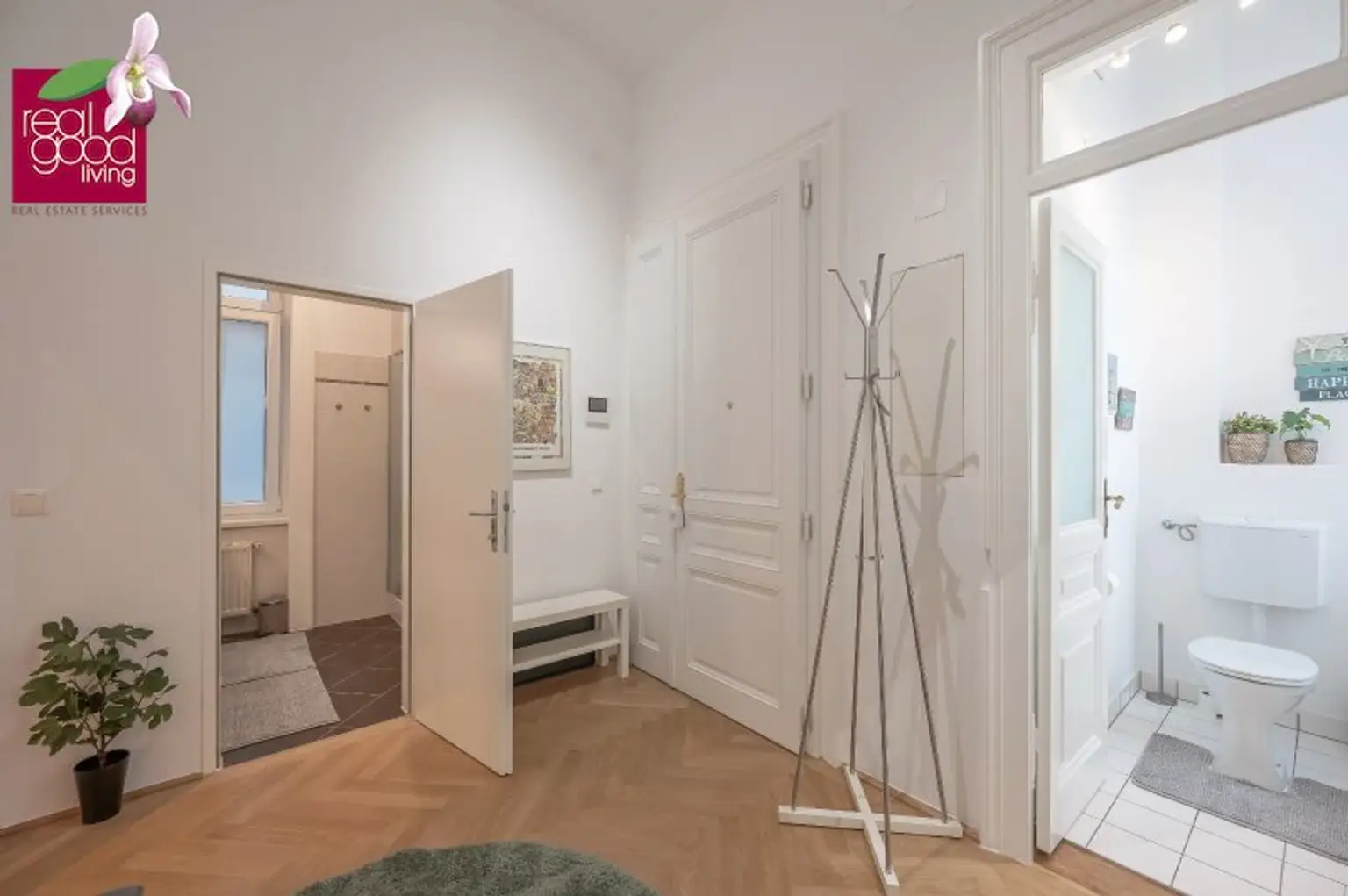 Altbau-Cityapartment komplett hofseitig & ruhig – sofort bezugsfertig | 3 Zimmer