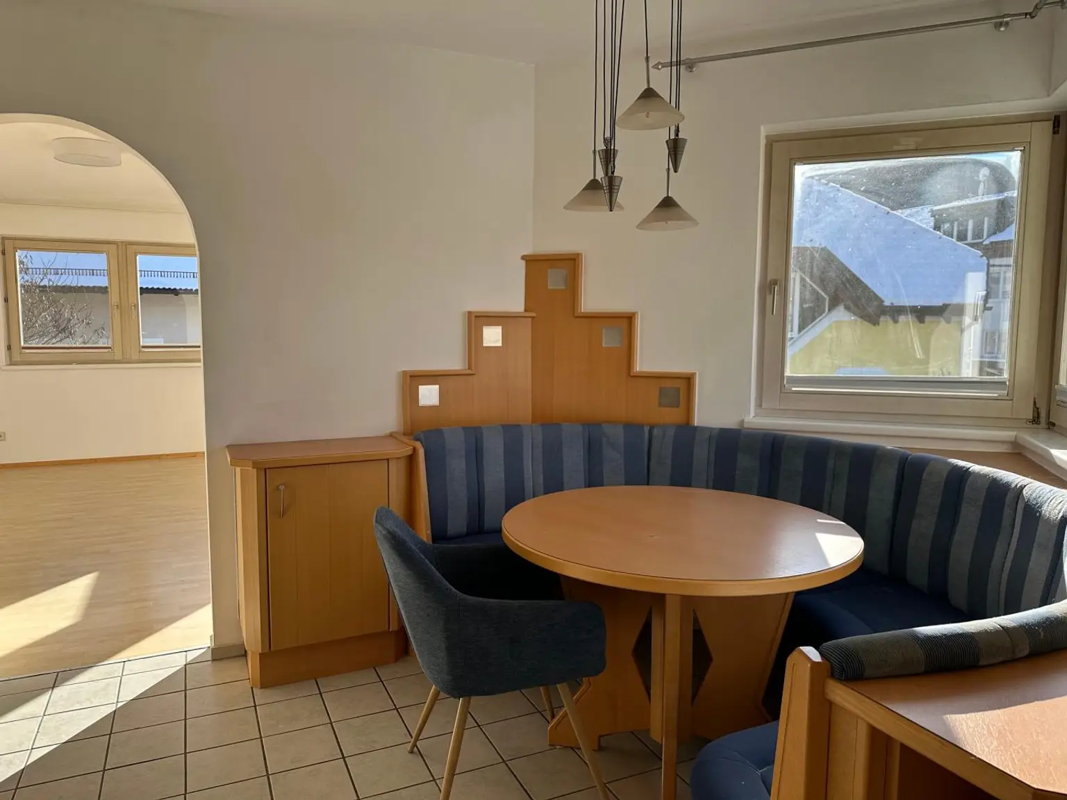 schöner Essplatz im Erker