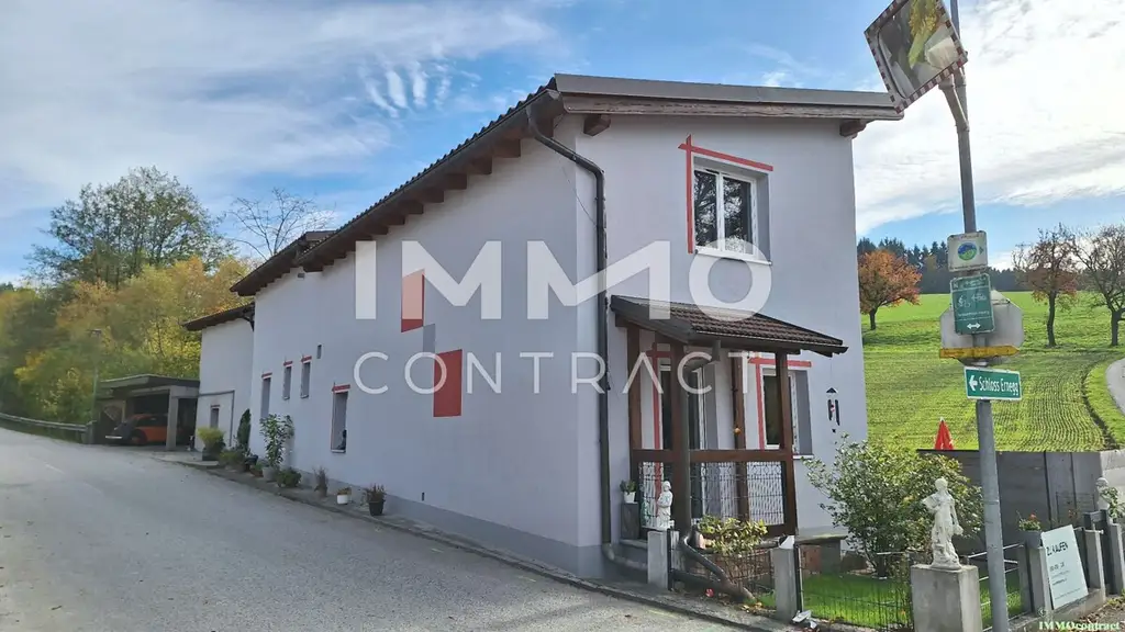 Kuscheliges Wohnhaus - nähe Schloss Ernegg - 116 m² Wohnfläche - gute Infrastruktur - Carport