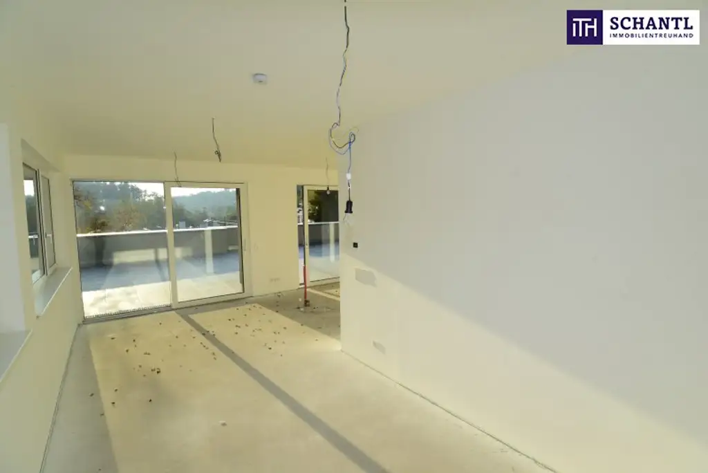 Wohnen im Grünen - Exklusive Maisonette-Neubauwohnung in Graz-Mariatrost mit modernem Komfort und idyllischer Aussicht! PROVISIONSFREI!