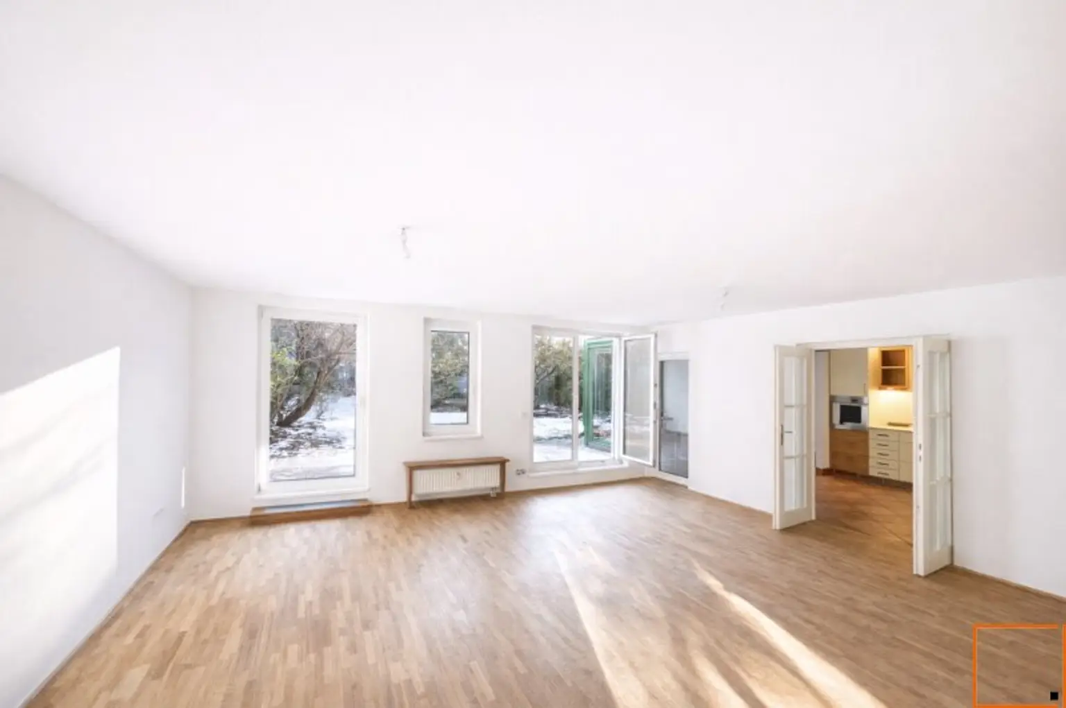 Das Wohn- und Esszimmer