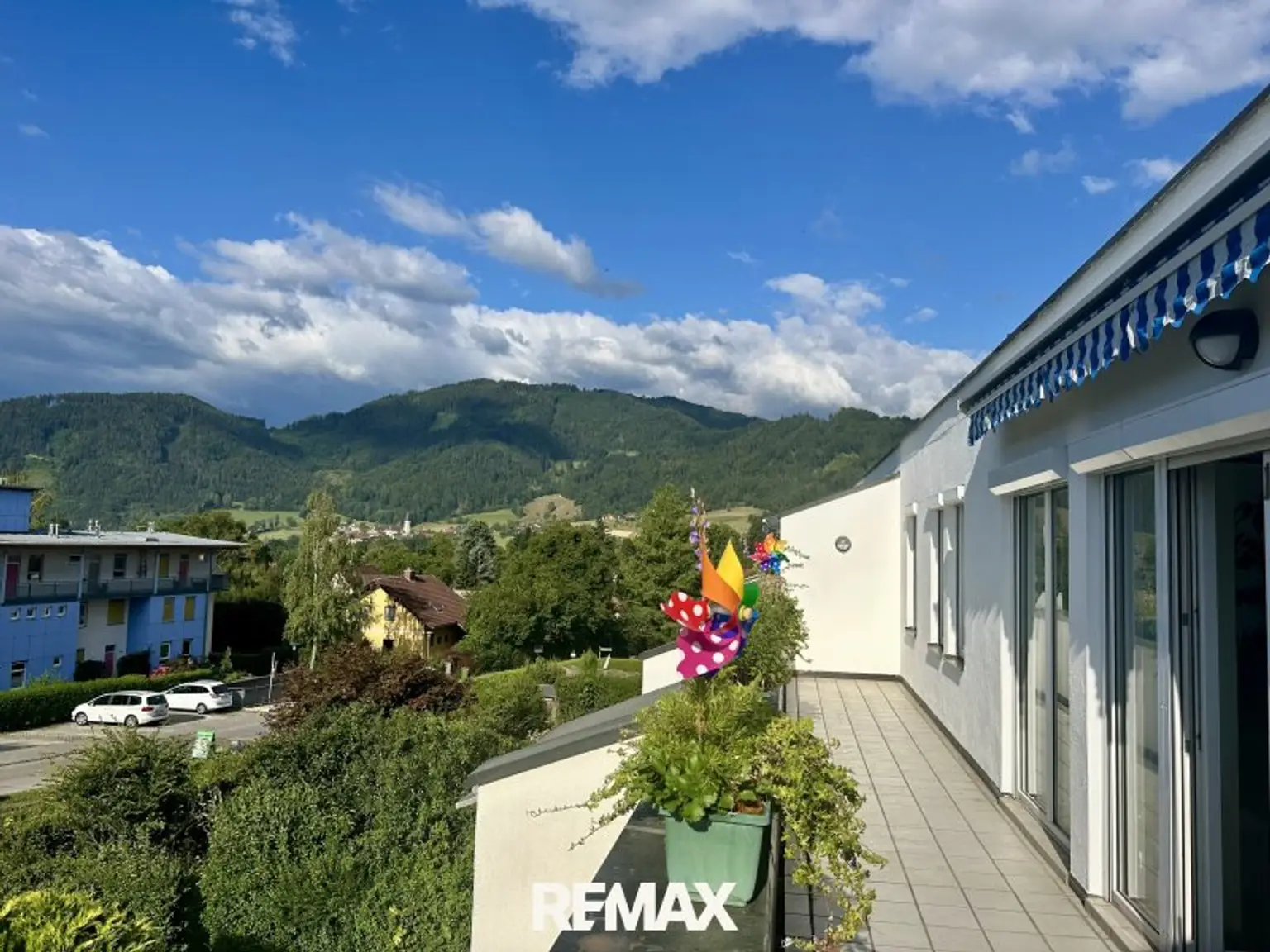 Terrasse südwestlicher Ausblick