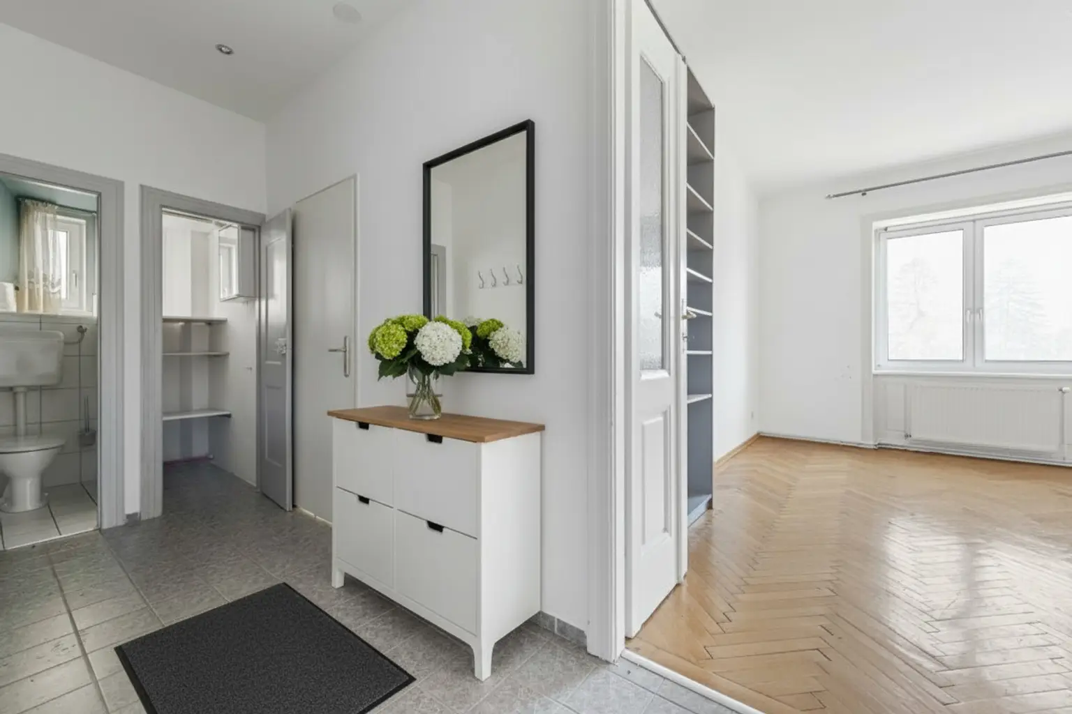 Die perfekte zwei Zimmerwohnung - zum Selbersanieren!