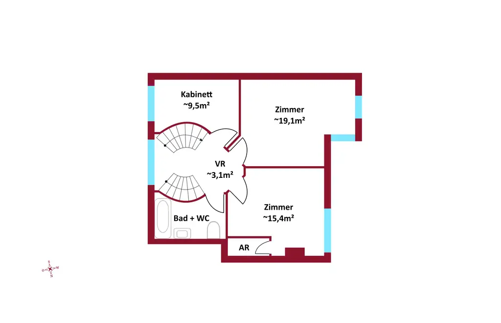 ADVENTS DEAL - Maisonette Wohnung mit ca. 122m² und ca. 99m² Außenfläche OHNE MAKLERPROVISION!