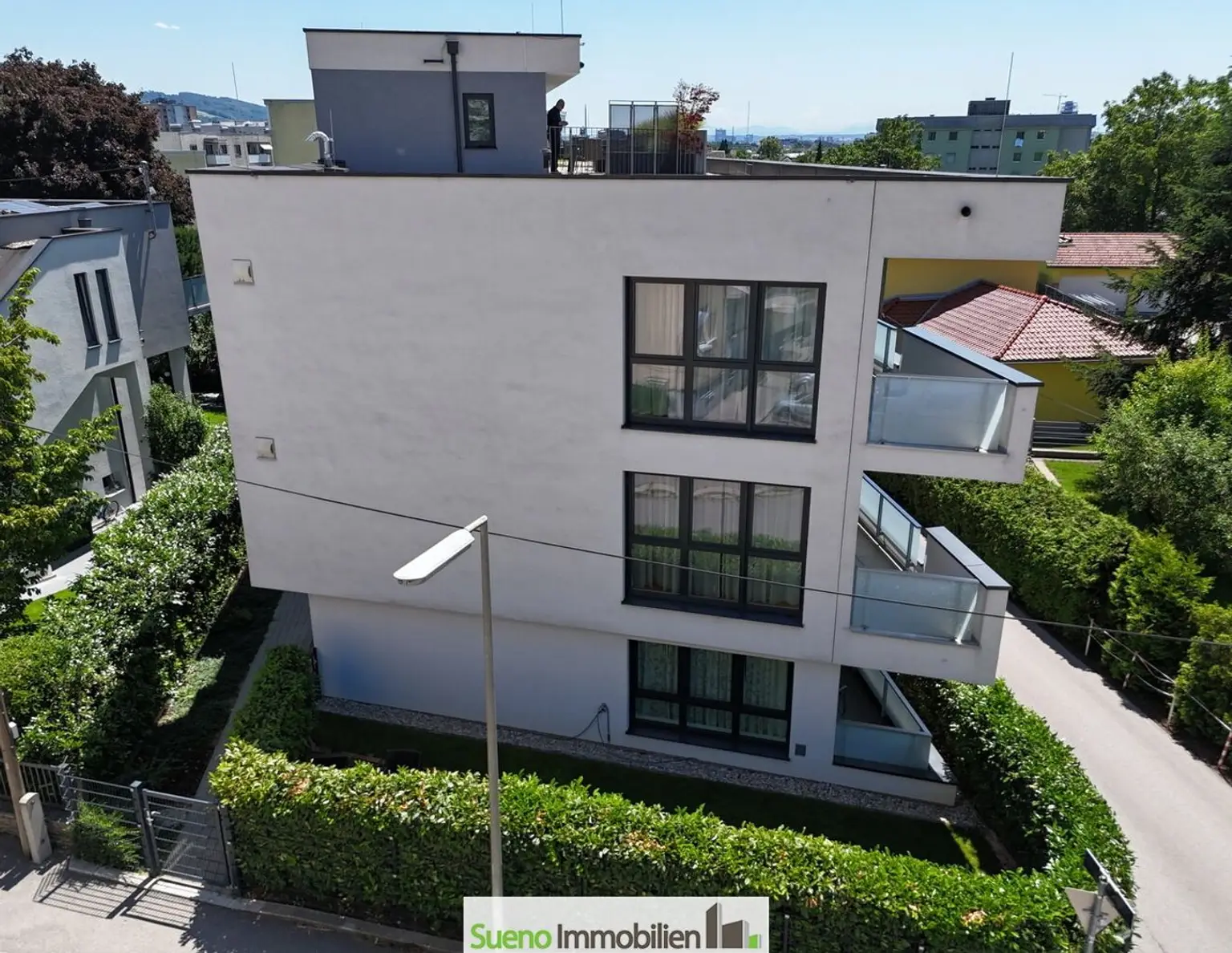 Premium Wohnung in Urfahr mit mega Balkon, Stellplatz, Gemeinschaftspool