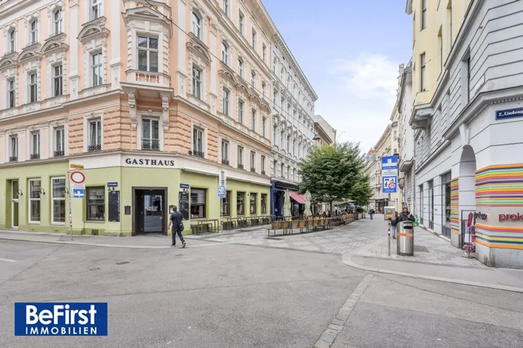 Zauberhafte 3 Zimmer Balkonwohnung in Fußgängerzone nächst Mariahilferstraße