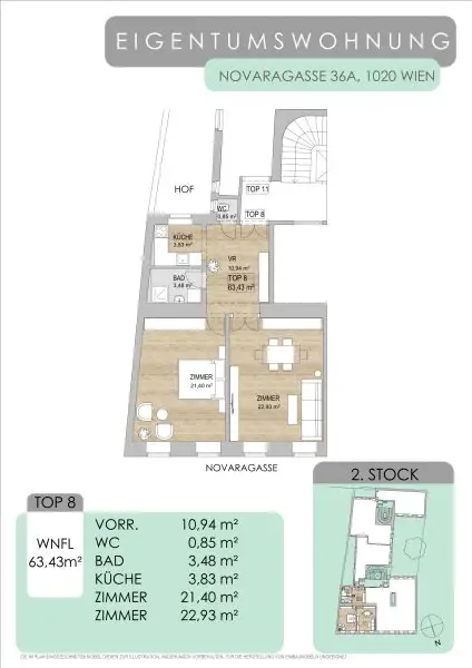 Ihr Erstbezug mit historischem Flair – im Herzen des 2. Bezirks, direkt beim Augarten.