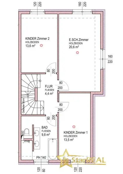 NEUES PROJEKT! 186m² NFL! WIENERBERGER-ZIEGELHAUS MIT KELLER. 5 ZIMMER. PROVISIONSFREI für den Käufer.