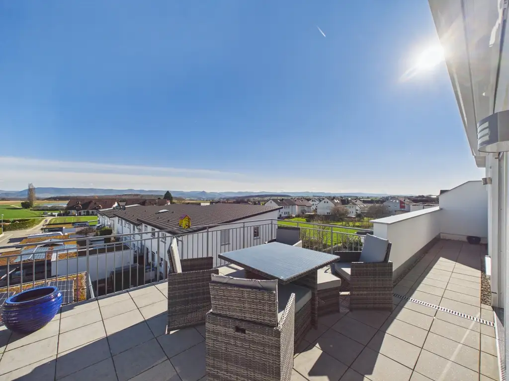 Terrasse mit toller Fernsicht
