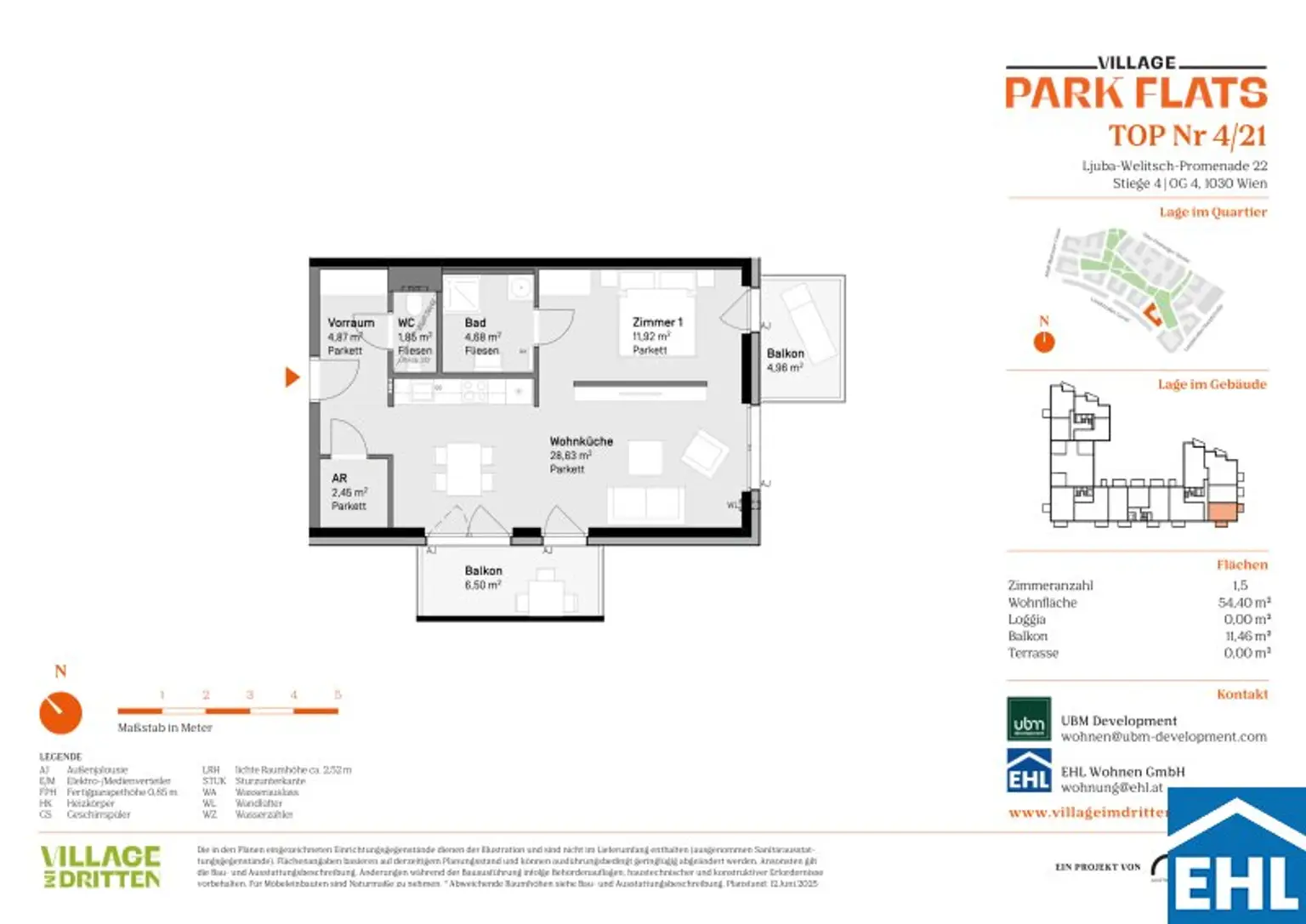 Parknähe und Urbanität – Ihr Anlageobjekt bei den PARK FLATS