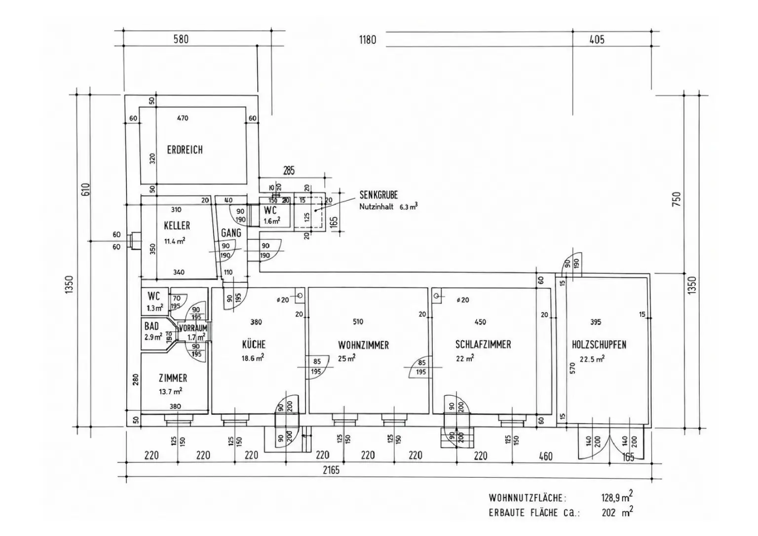 18 Grundriss - Bestandshaus