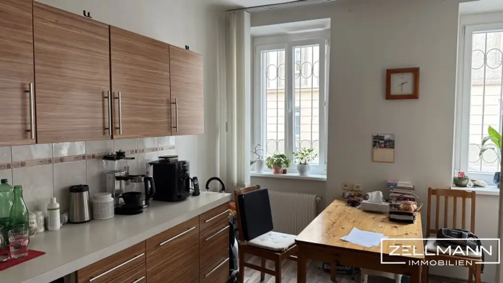 Charmante Erdgeschoss-Einheit mit vielseitigem Nutzungspotenzial in Top-Lage von Favoriten | ZELLMANN IMMOBILIEN