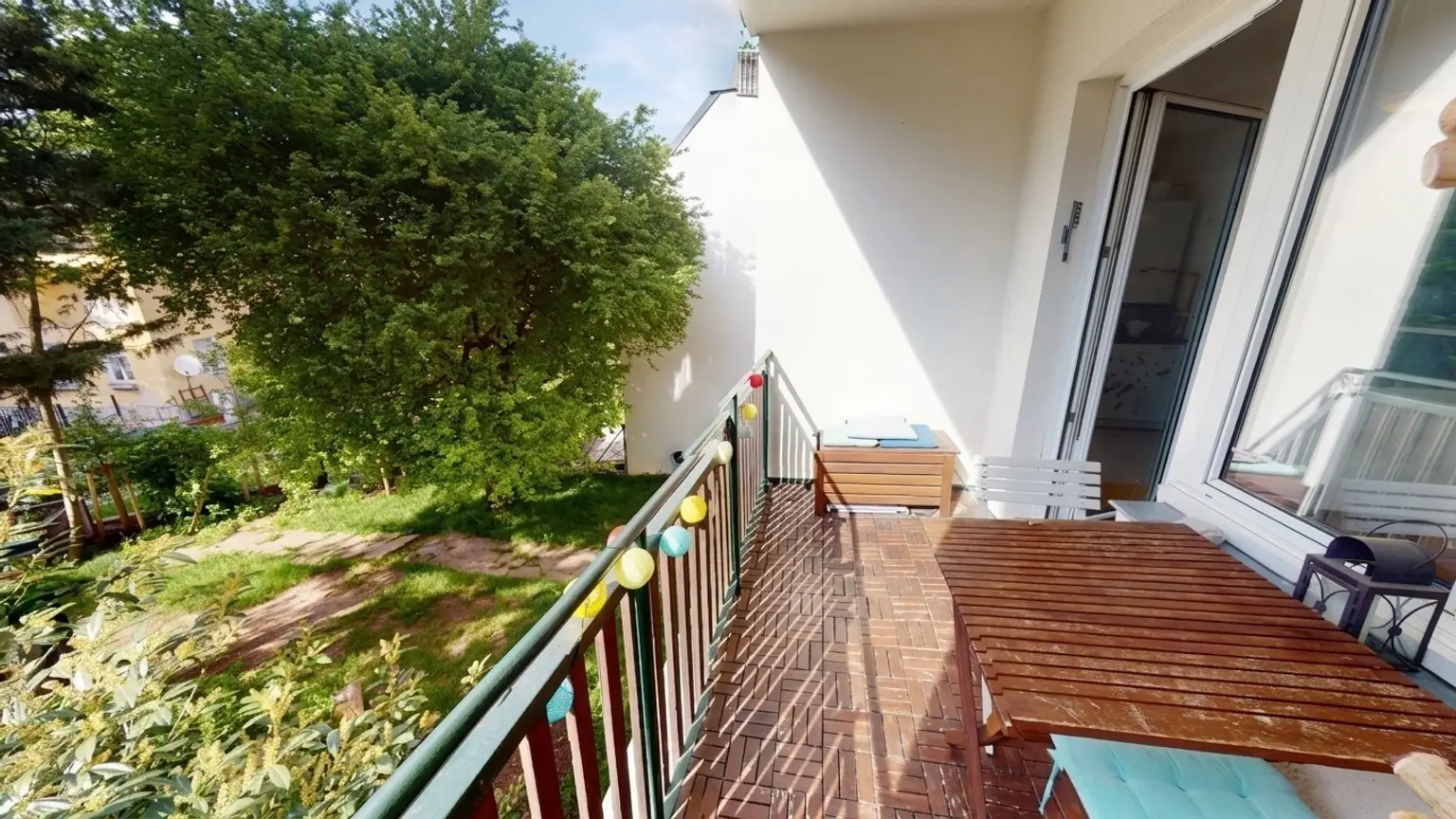 Helle Familienwohnung mit 2 Loggien und Gemeinschaftsgarten