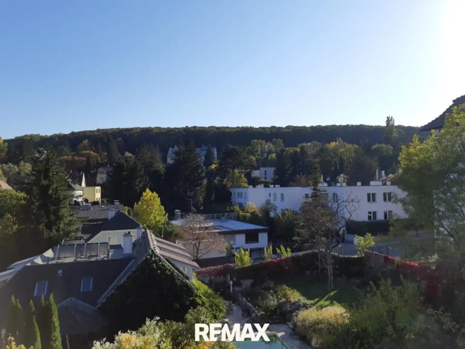 Blick von Terrasse Richtung Süden