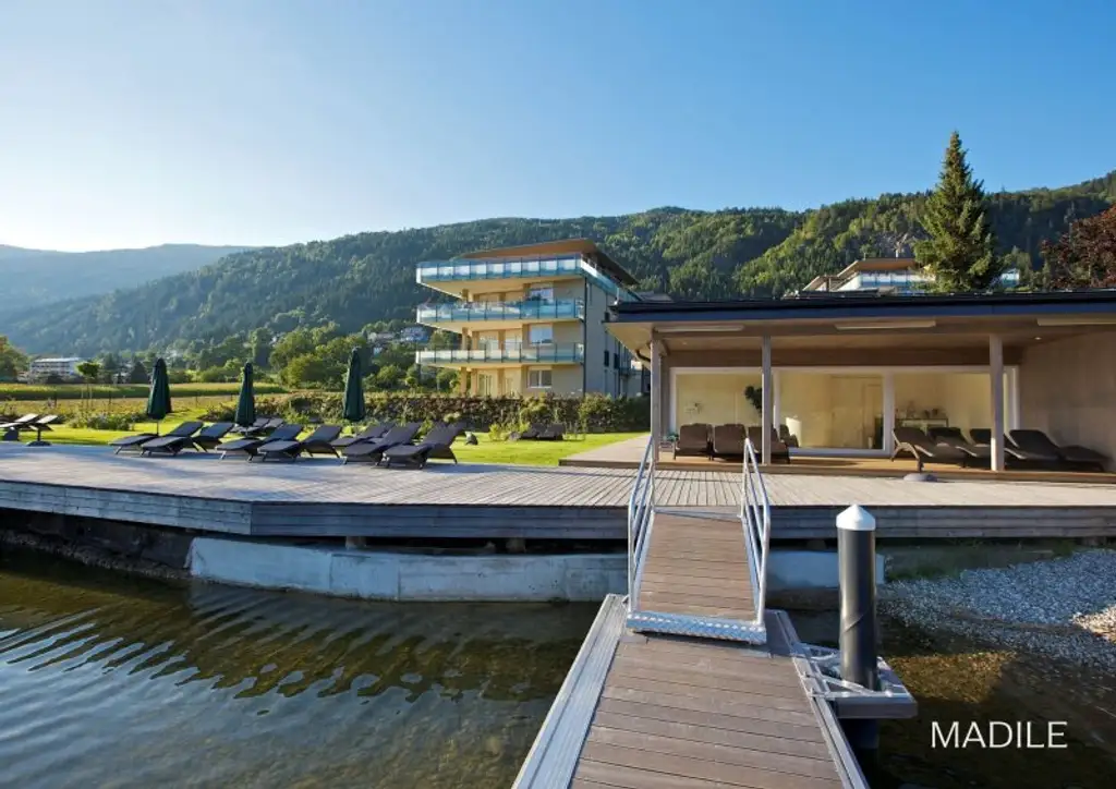 Hotel Apartment mit Seeblick, direkt am Ossiacher See (Buy to let- mit Eigennutzung)