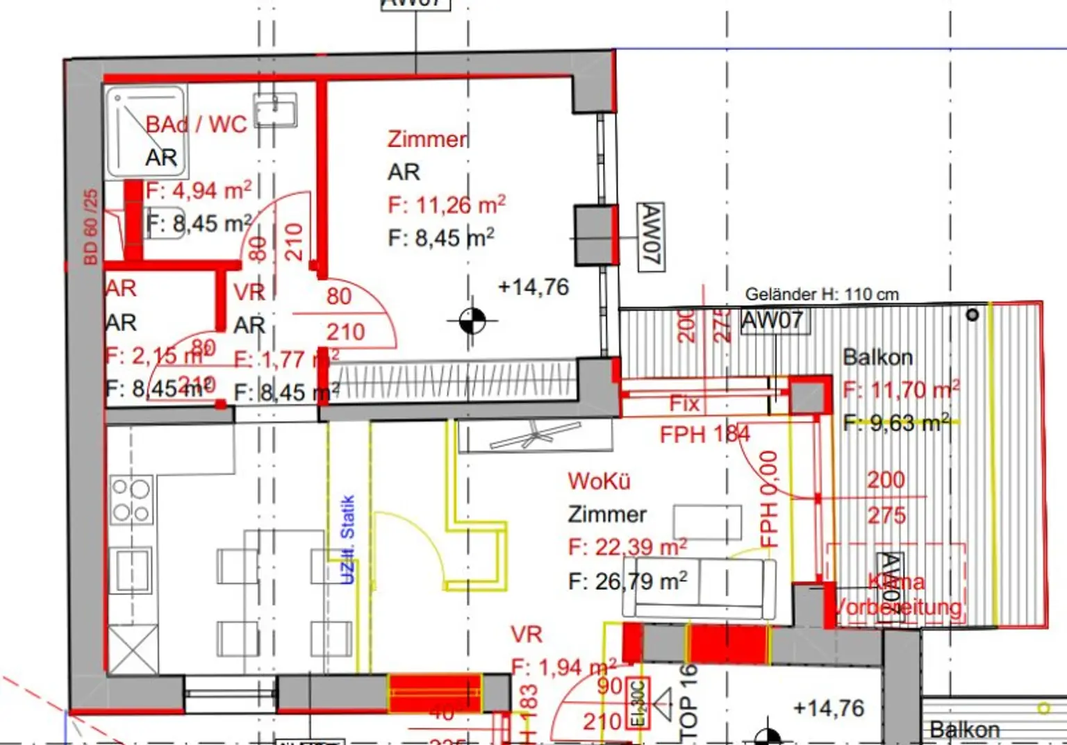 ++NEU++ Fantastische 2-Zimmer Altbauwohnung mit Balkon