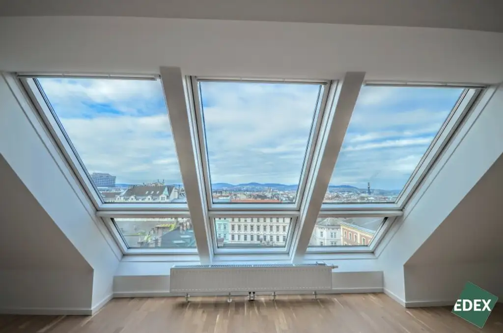 Klimatisierte 4-Zimmer-Wohnung mit Terrasse nahe der Wiener Innenstadt (optional mit PKW-Stellplatz)