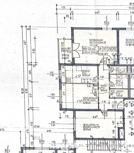 Bestandsplan_Grundrisse_ kurz
