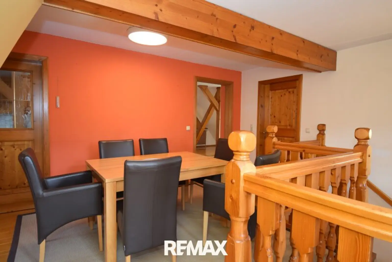 Essbereich im Obergeschoß