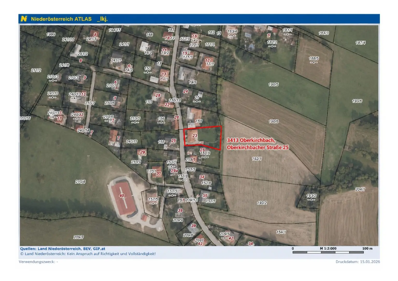19 Karte - Oberkirchbach