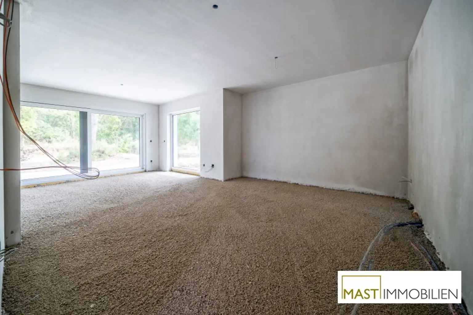 ERSTBEZUG - Modernes Einfamilienhaus mit 148 m² Wohnfläche, Balkon, Terrasse & 2 PKW-Stellplätzen in Strasshof – belagsfertig!