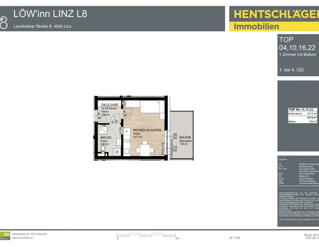 Wohnbaugeförderte ETW mit Loggia