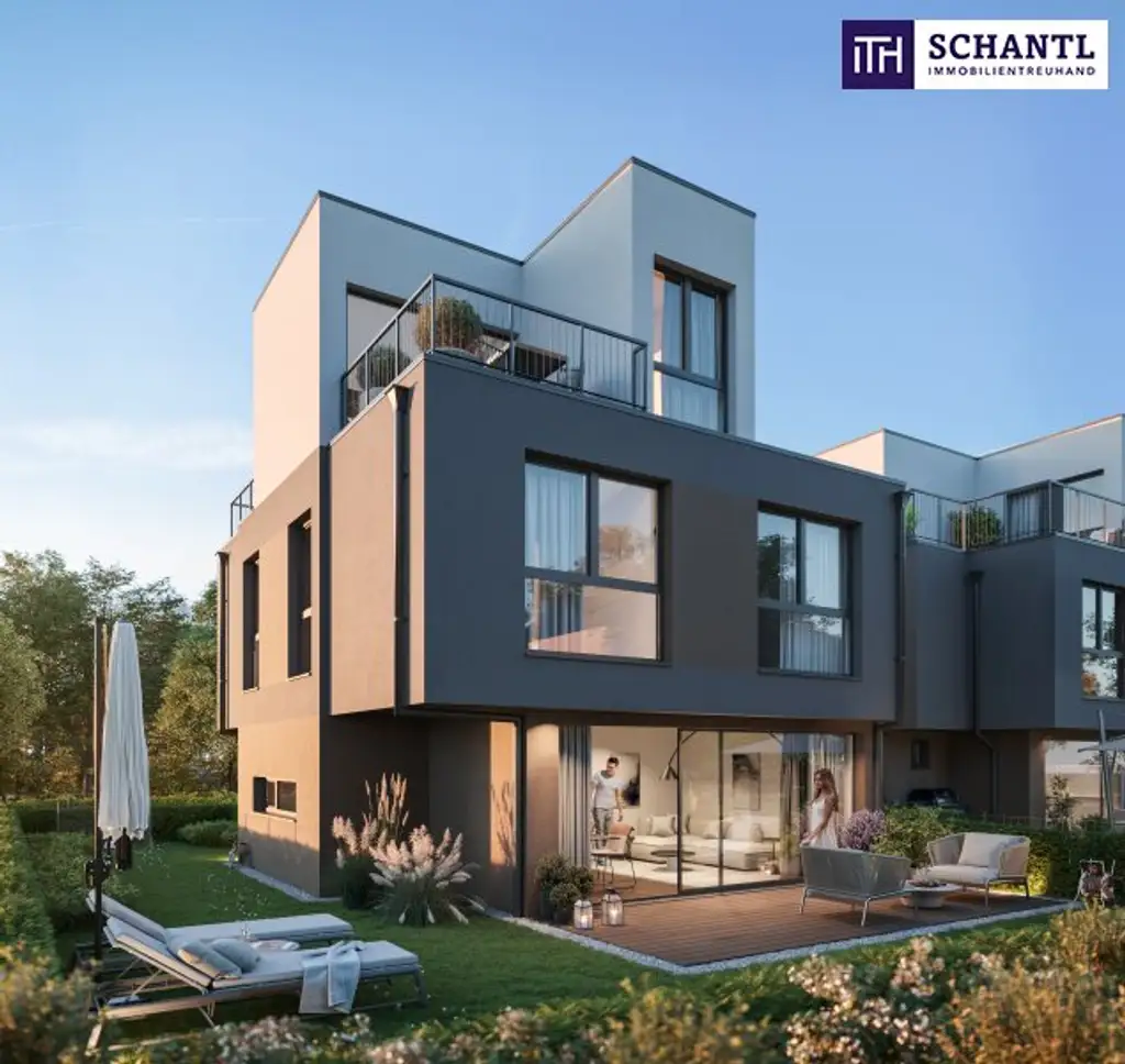 Ihr Rückzugsort in der Stadt: Exklusive Häuser mit moderner Ausstattung und Garten - EINFAMILIENHAUS oder DOPPELHAUSHÄLFTE - MIT KELLER