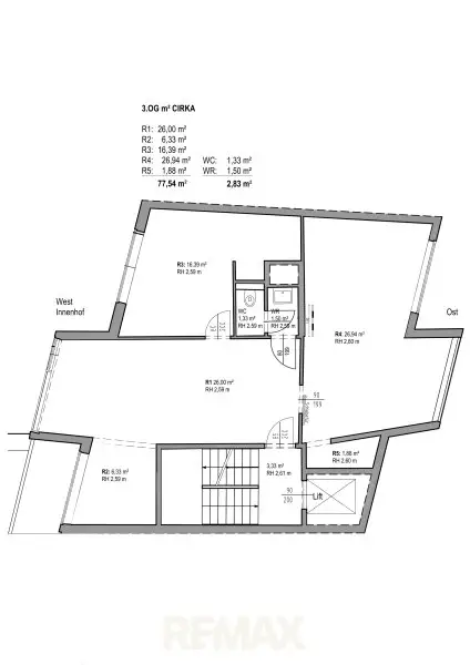 Grundriss 3. OG