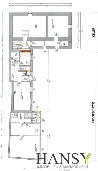 Renovierungsbedürftiges Apartmenthaus (3 Häuser) in Bad Vöslau – Ihr neues Investitionsprojekt! Wohnen Praxis oder Ordination
