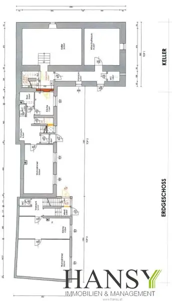Renovierungsbedürftiges Apartmenthaus (3 Häuser) in Bad Vöslau – Ihr neues Investitionsprojekt! Wohnen Praxis oder Ordination