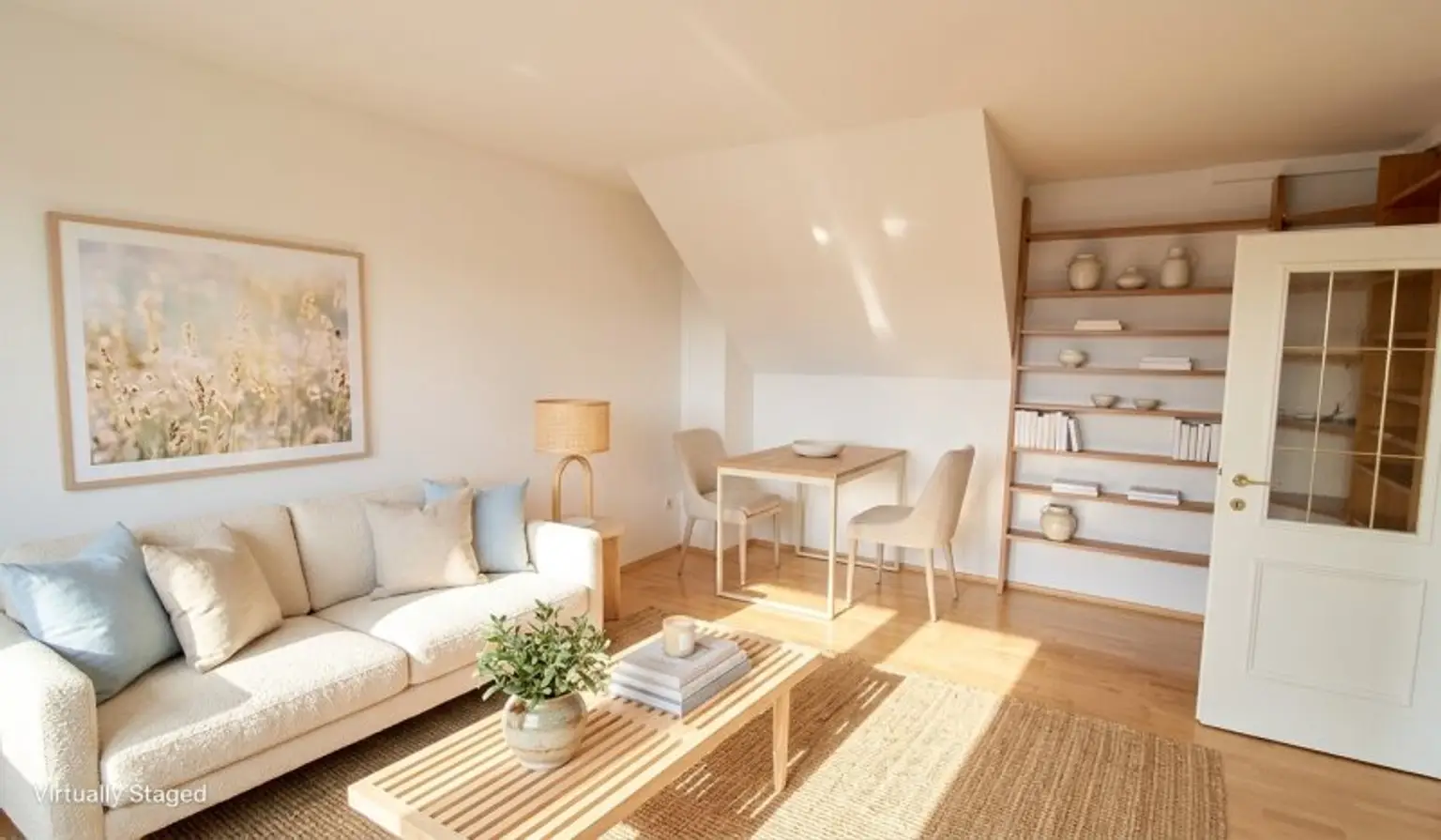 Wohnzimmer Staging