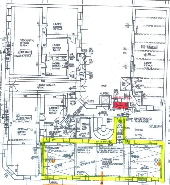 Garagenstellplatz in bester Lage des 7. Wiener Bezirks
