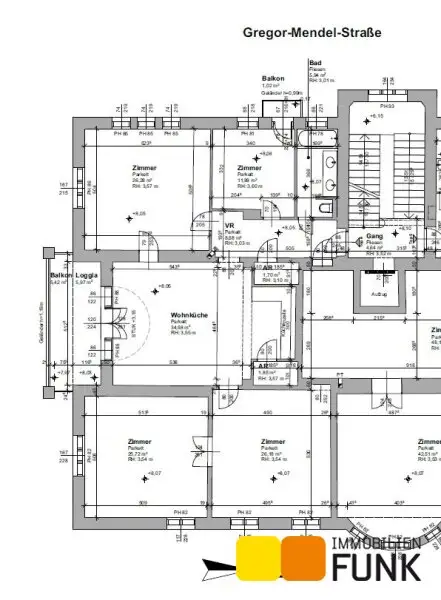 Herrschaftliche 5-Zimmerwohnung mit Balkon