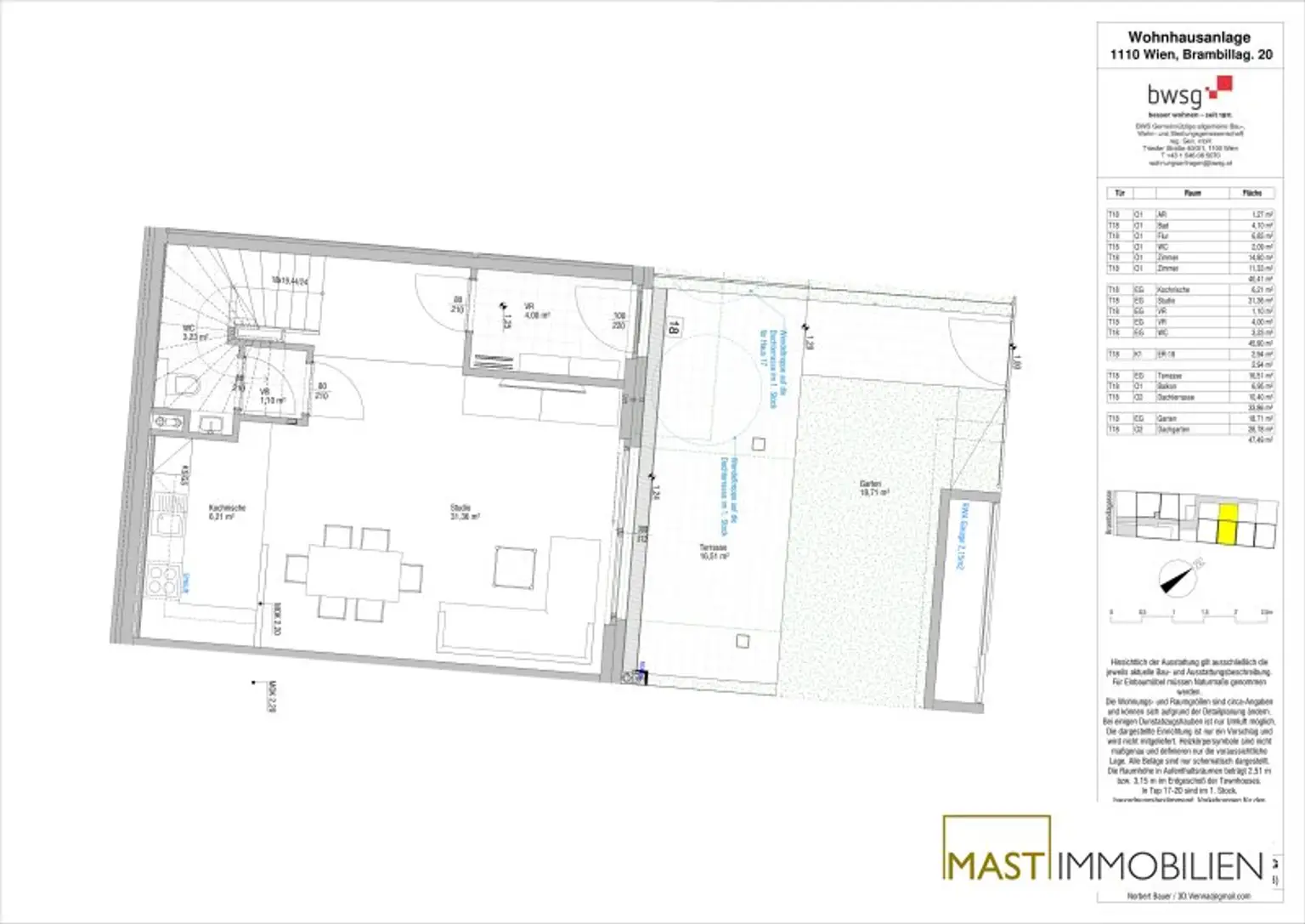 *NEU* Town-House mit bis zu 3,1 m Raumhöhe und Dachterrasse