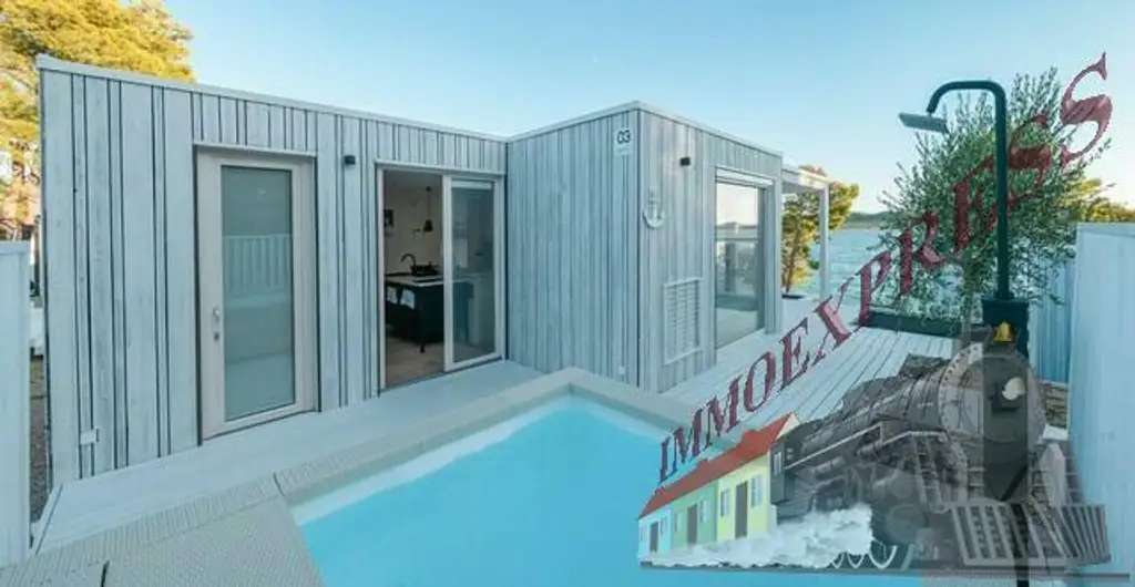 Villa Gioia – Moderne Strandvilla mit 45 m² Wohnfläche und 65 m² Terrasse im BUQEZ-Resort, Dalmatien