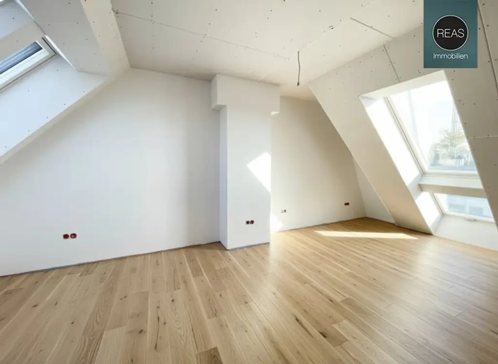 Erstbezug: Atemberaubendes Dachgeschoss - Apartment (klimatisiert) mit 3 Terrassen und hochwertiger Ausstattung im Trendbezirk Ottakring!