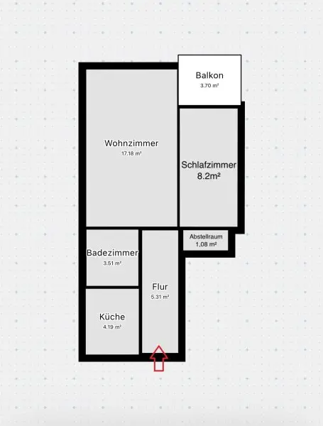 Unverbindlicher Grundriss