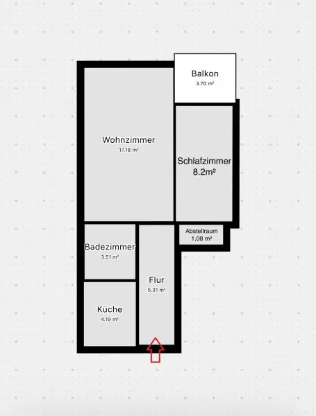 Unverbindlicher Grundriss