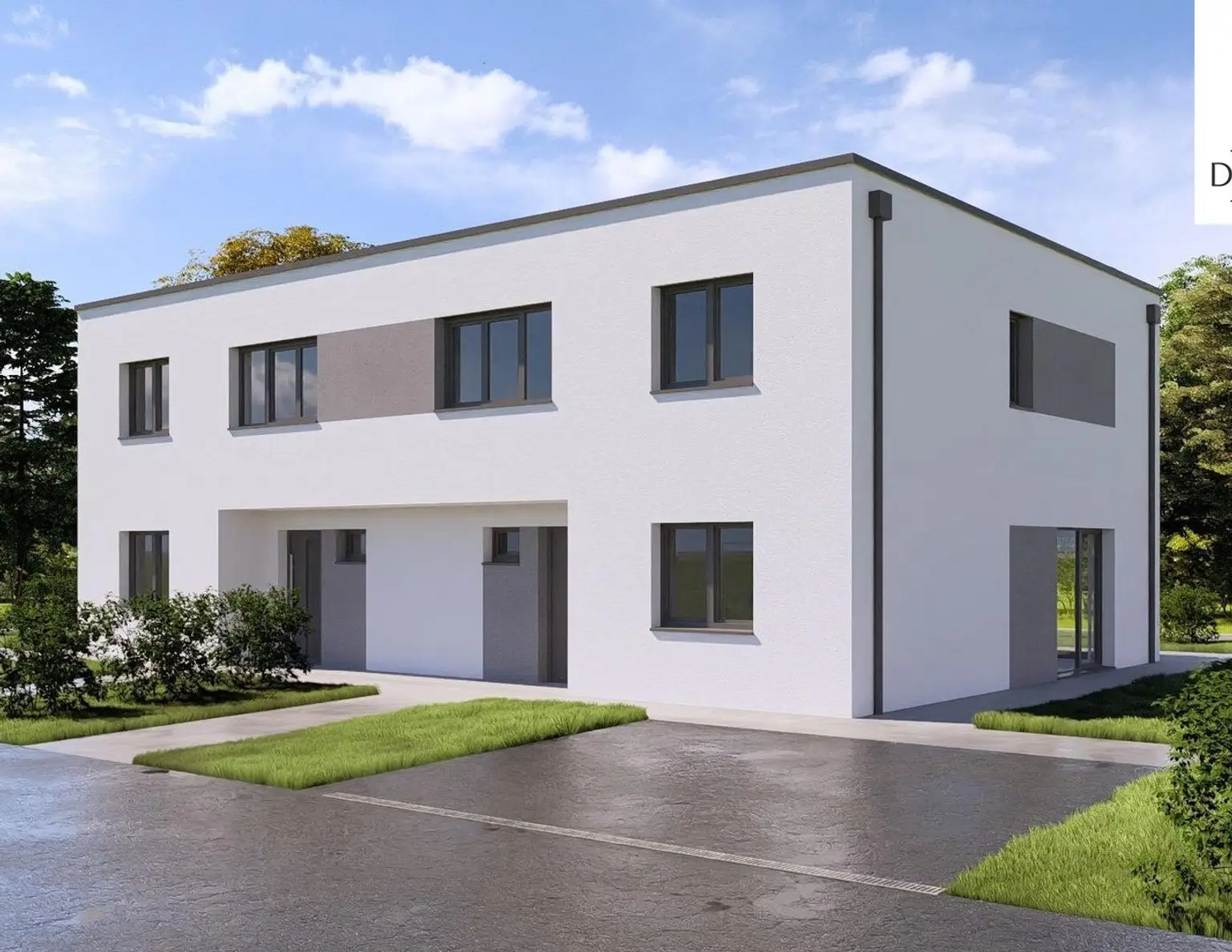 Doppelhaushälfte (Danube Live TOP 2) mit Garten, Terrasse und vielem mehr - in familienfreundlicher Lage in 4320 Perg. BAUSTART ERFOLGT!