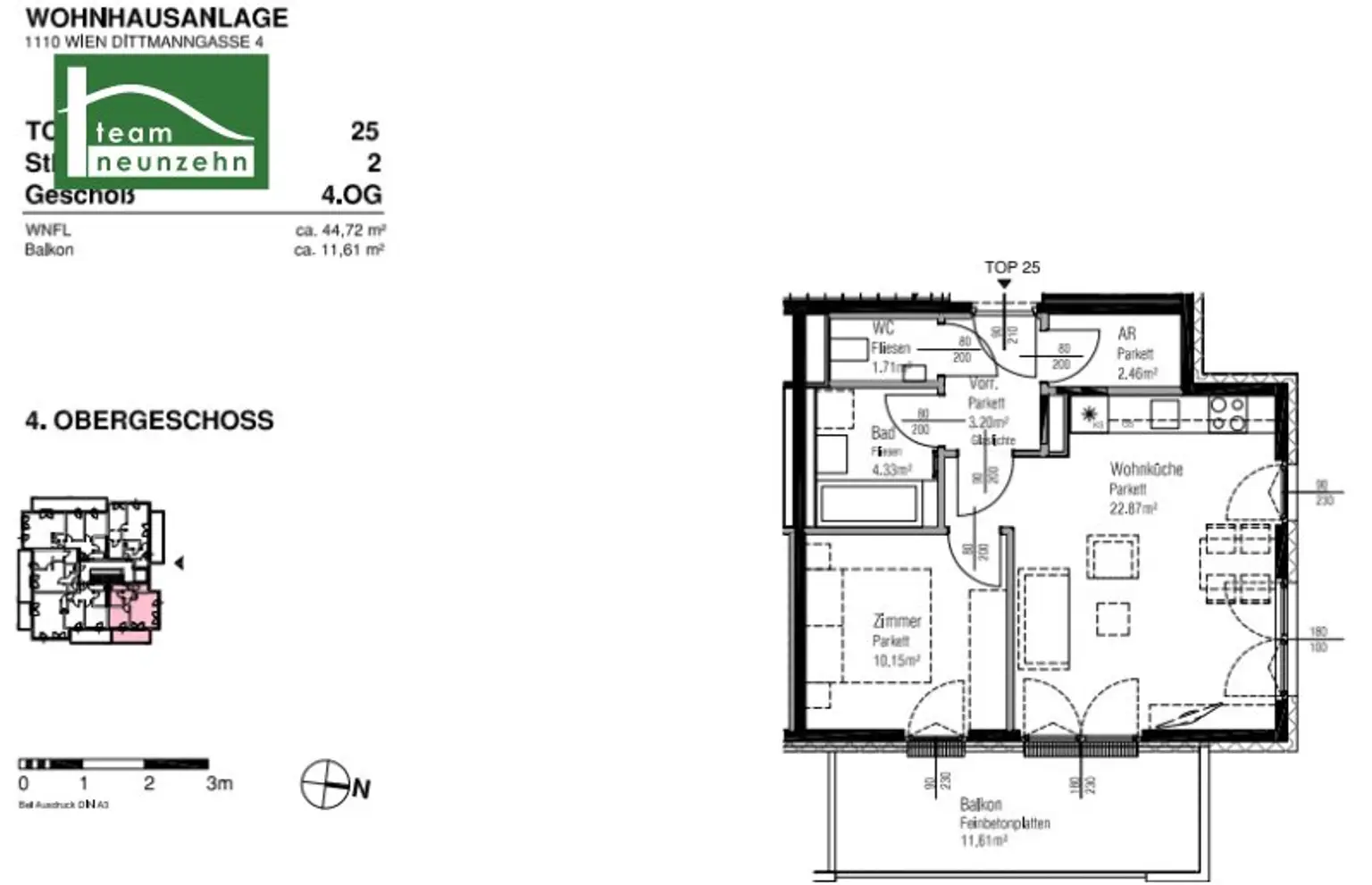 Exklusives Wohnen in Simmering – Neubau mit urbaner Infrastruktur & erholsamer Umgebung!