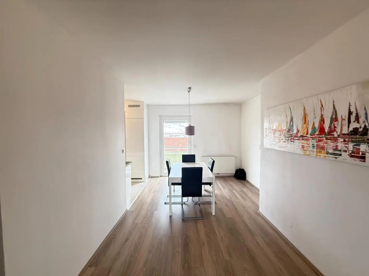 Koffer packen und einziehen