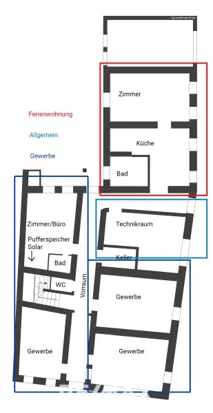 Ybbsitzerstraße 34 Plan EG